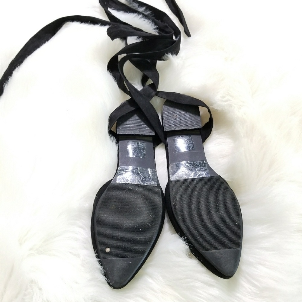 Forever 21 Laceup Flats - Picture 5 of 6